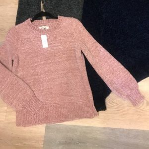 Pink loft sweater